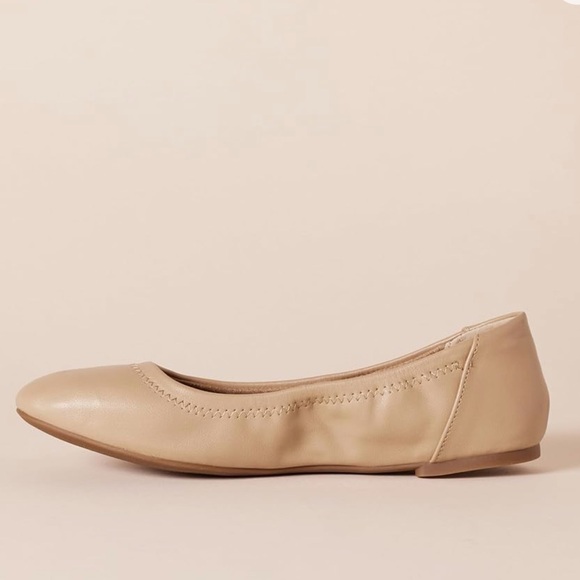 Amazon Essentials Women's Belice Ballet Flat Beige Size 7W (wide) NEW - Picture 15 of 16
